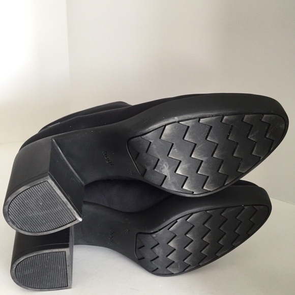 Hogl Women's Gore-Tex Winter Boots High Heel Knee High Round Toe Side Zip 10 - Picture 9 of 16